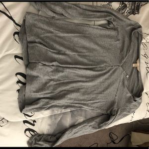 Grey half sleeved shirt!